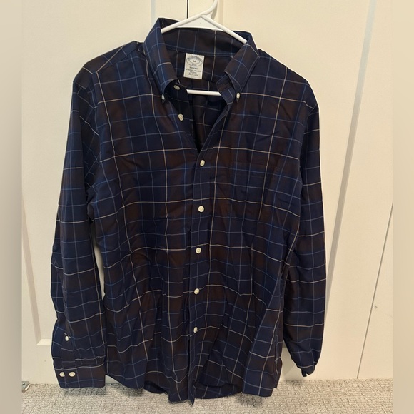 Brooks Brothers Men’s Button Down - Medium, Plaid - Picture 1 of 3